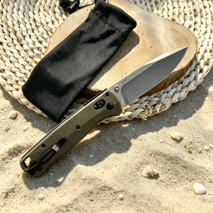 Compact Folding EDC Utility Tool | Everyday Carry Outdoor Pocket Tool | Stainless Steel | Multiple Color Options