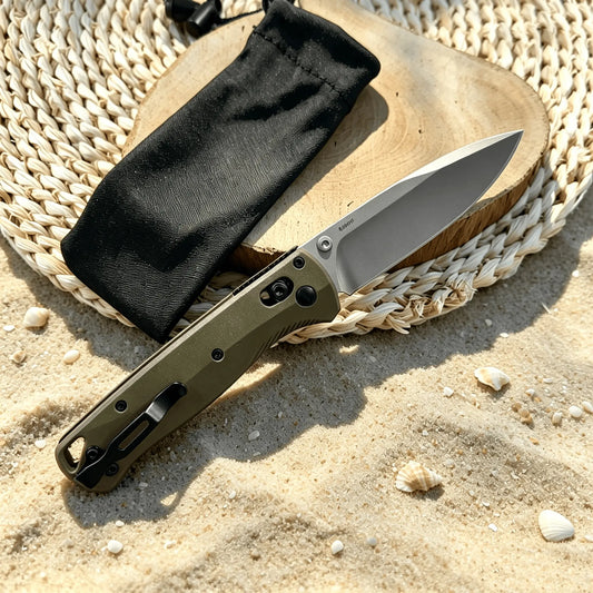 Compact Folding EDC Utility Tool | Everyday Carry Outdoor Pocket Tool | Stainless Steel | Multiple Color Options