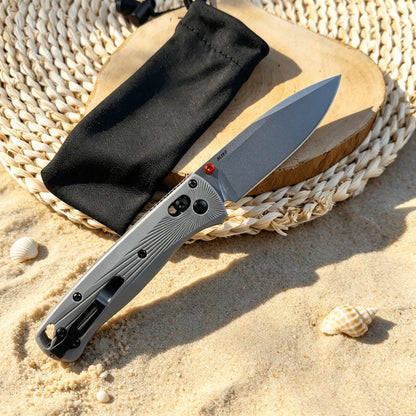 Compact Folding EDC Utility Tool | Everyday Carry Outdoor Pocket Tool | Stainless Steel | Multiple Color Options