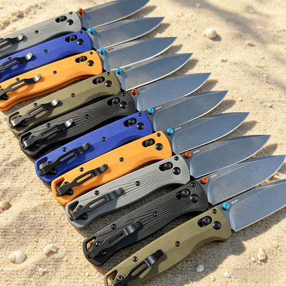 Compact Folding EDC Utility Tool | Everyday Carry Outdoor Pocket Tool | Stainless Steel | Multiple Color Options