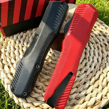 Model 9000 Premium Folding Portable Knife : Featuring a non-slip grip, high-quality craftsmanship, and a durable stainless steel blade—the ideal choice for camping, outdoor activities, and hiking.