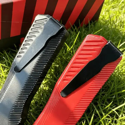 Model 9000 Premium Folding Portable Knife : Featuring a non-slip grip, high-quality craftsmanship, and a durable stainless steel blade—the ideal choice for camping, outdoor activities, and hiking.