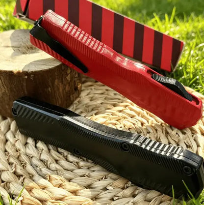 Model 9000 Premium Folding Portable Knife : Featuring a non-slip grip, high-quality craftsmanship, and a durable stainless steel blade—the ideal choice for camping, outdoor activities, and hiking.